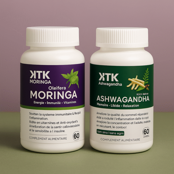 Pack Équilibre Vital (MORINGA + ASHWAGANDHA)